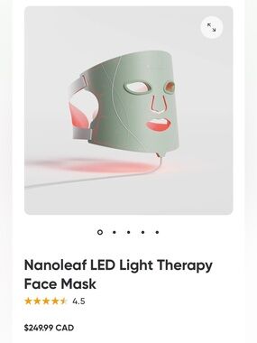 Nanoleaf LED Light  Face Mask